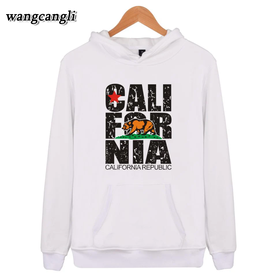 Greatest  2019 autumn winter fashion CALIFORNIA REPUBLIC printed tracksuit pullover unisex sweatshirt hoodies