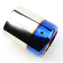 New High Quality Stainless Steel Car Automobile Exhaust Tip Tail Pipe Muffler For Mazda 3 Axela sedan / Mazda 3 Car Styling