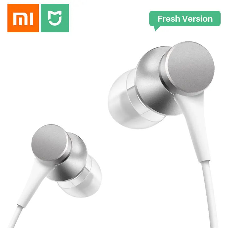 Оригинальные Xiaomi mi наушники Piston 3 свежая Молодежная версия 3,5 мм наушники с 3-мя басами Базовая версия гарнитура с пультом дистанционного управления