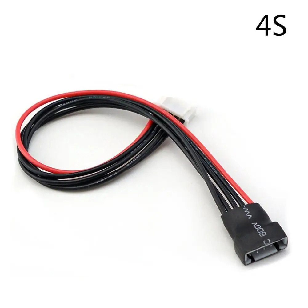 1pcs 2s-6s LiPo Battery Charging Extended Line/Wire/Connector 22AWG 220mm JST-XH Balancer Silicone Cable 2S 3S 4S 5S 6S