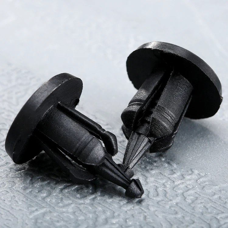 

50Pcs Auto Fastener 8.5mm Hole Bumper Clips Retainer Rivet Door Trim Panel Fender Engine For Renault Clio Laguna Megane Espace