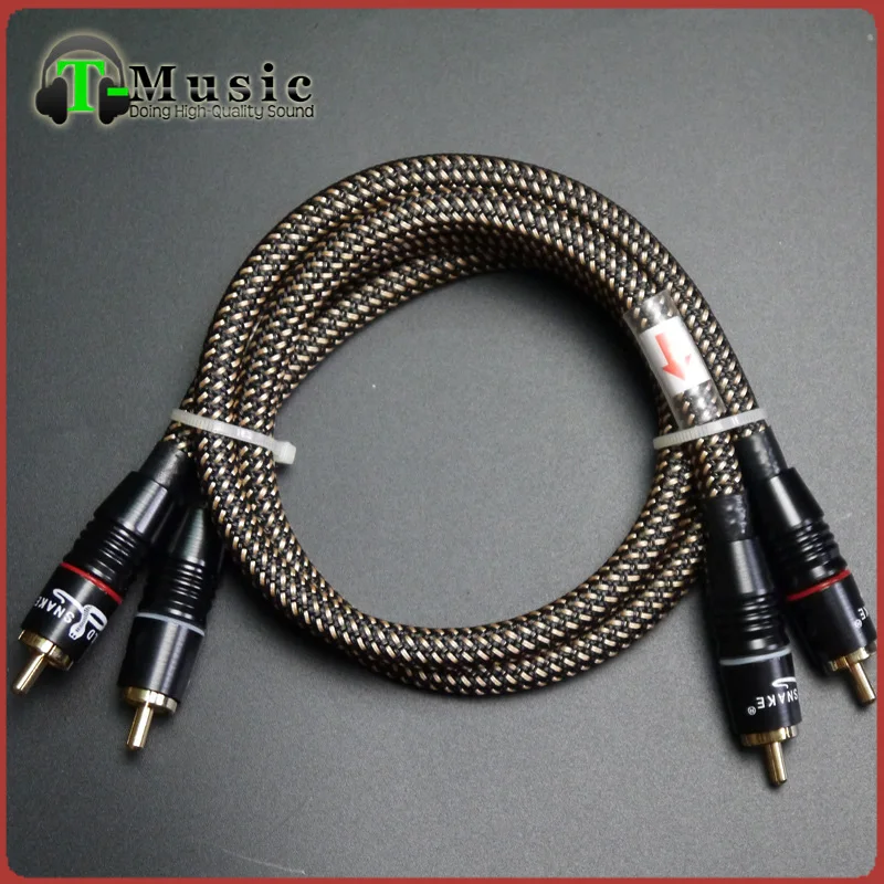 Buy 1 pair High quality RCA To RCA Audio Cable DIY RCA