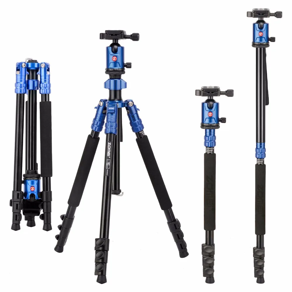Zomei M7 Aluminium Professional Travel Tripod 63 Inch with Ball Head