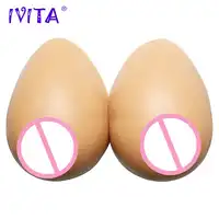 IVITA 3600g Enorme Borstimplantaten Realistische Siliconen Borstprothesen Voor Sexy Crossdresser Drag Queen Shemale Transgender Mastectomie Gift