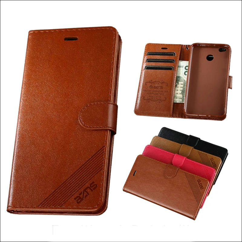 

Case For Xiaomi Redmi 4X Luxury High Quality PU Leather Flip Wallet Stand Phone Case For Xiaomi Redmi 4X Case Cover