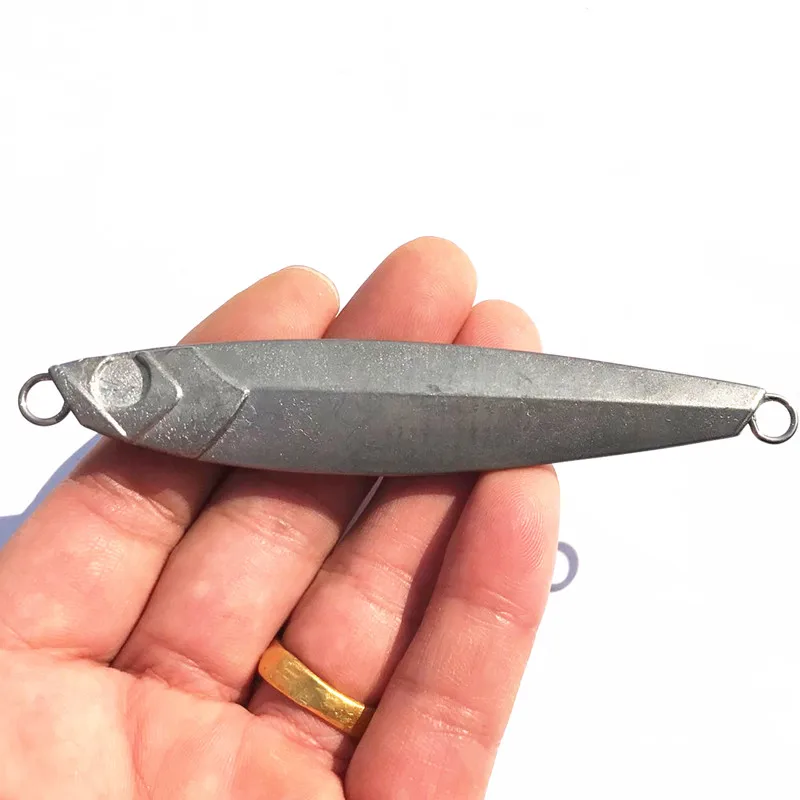 1 шт./лот 7.7cm40gknife отсадки металлической ложкой высокое качество VIB искусственные приманки лодка Блесен рыбы привести приманка