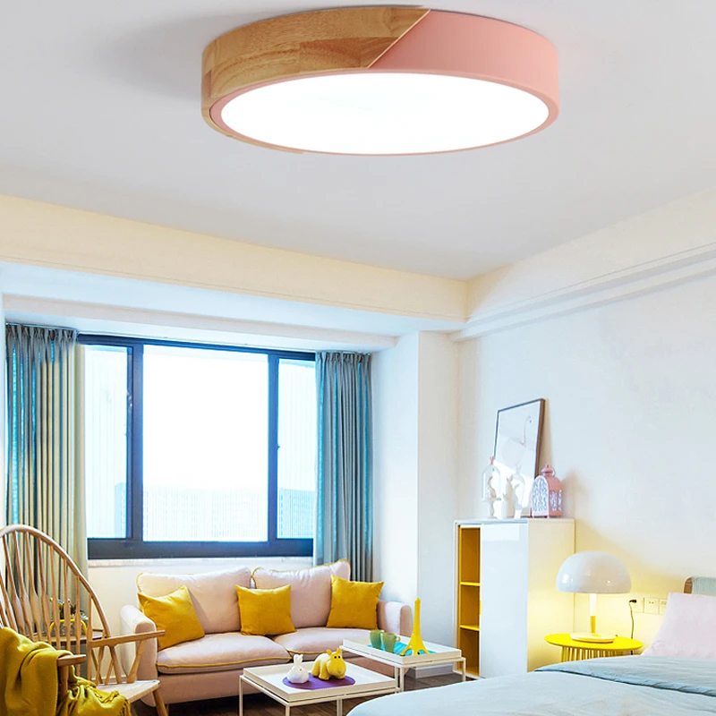  LED Ceiling Light Modern Lamp Living Room Lighting Fixture Bedroom Kitchen Surface Mount Flush Pane - 32984051244