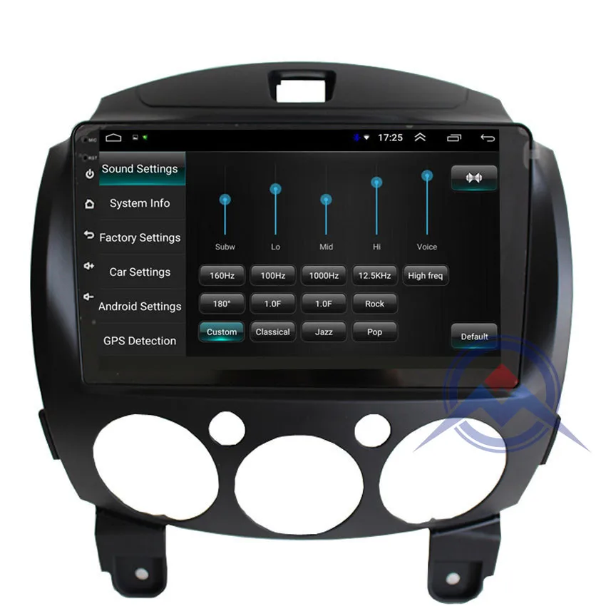 Discount ZOHANAVI 9inch 2.5 D Android car Multimedia Player For Mazda 2 2007- 2014 Car auto  Radio DVD Player GPS Navigation map 5