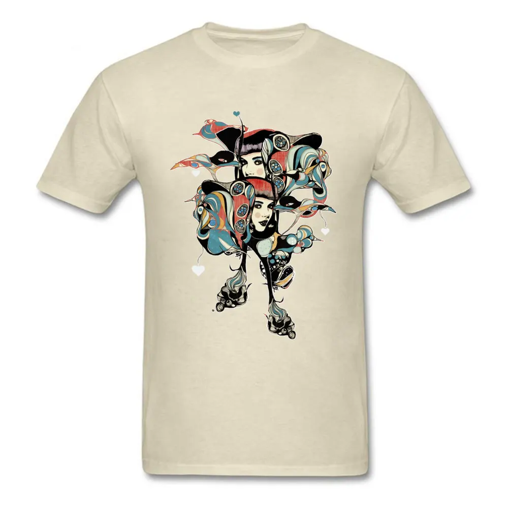 Crazy sophie-tresor de lumiere Male T-shirts Company Mother Day Short Sleeve Tops T Shirt Crewneck 100% Cotton Tops Shirts sophie-tresor de lumiere beige