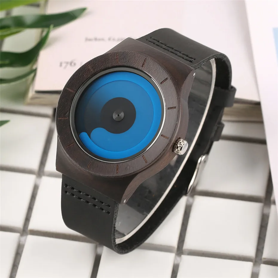 Creative watches wooden case08