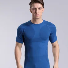 men’s tight-fitting short-sleeved body sculpting plastic clothing soft pressure comfortable breathable quick-drying sportswear