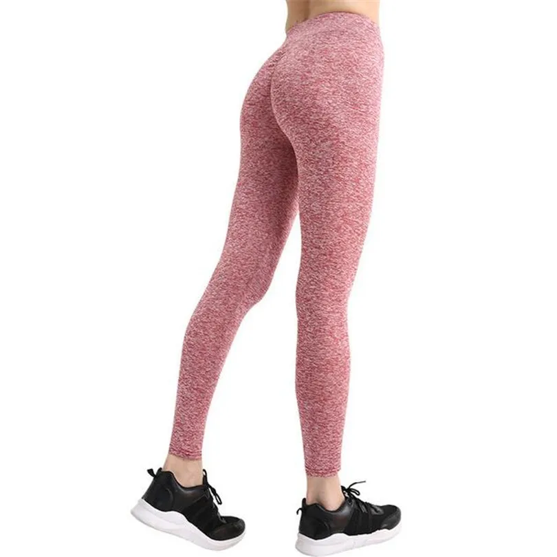 

INDJXND Black Casual Push Up Leggings Women Summer Workout Polyester Jeggings Breathable Slim Elastic Waist Grey Pencil Pants