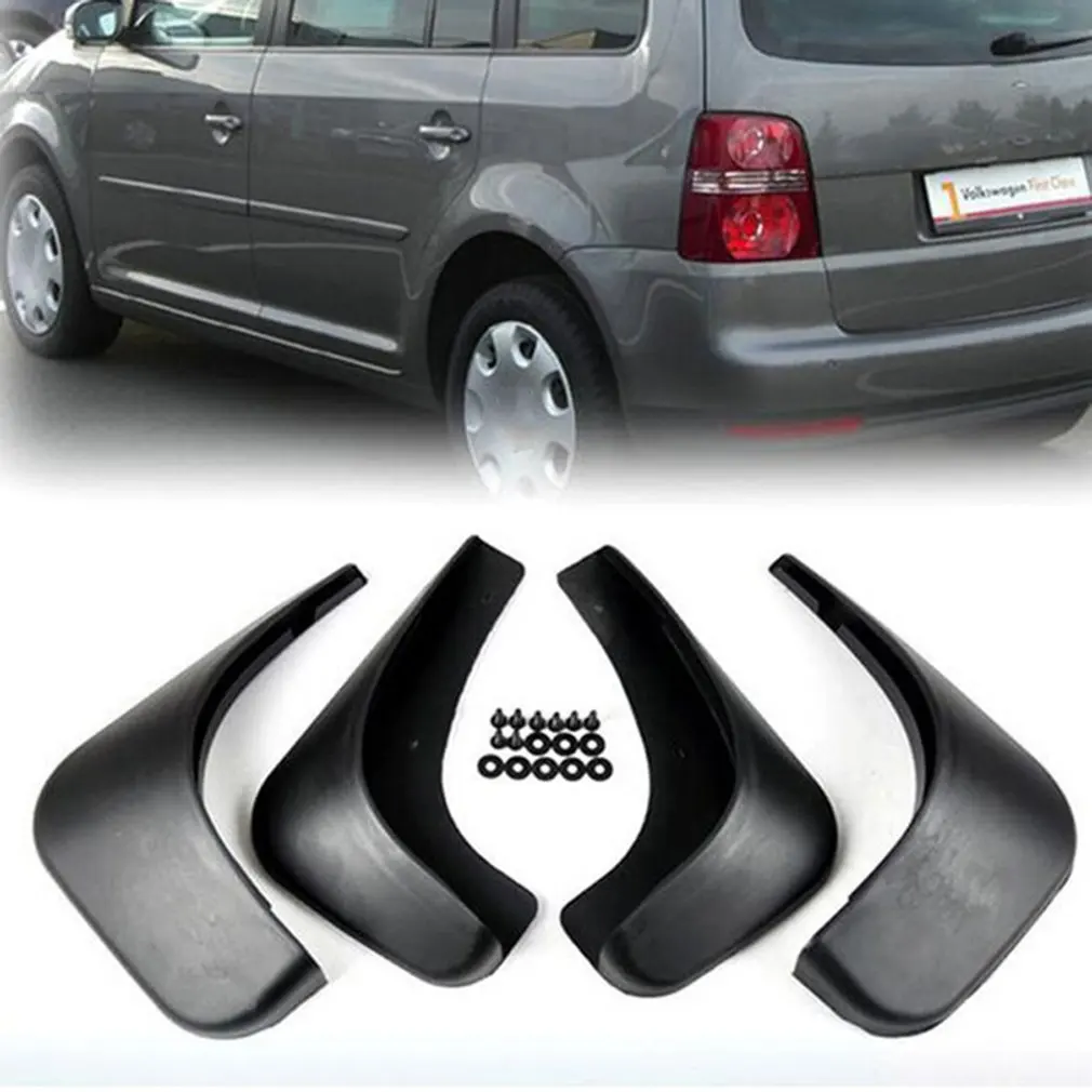 

4pcs/set Professional Car Fender Flares Wheel Eyebrow Mudguards Auto Protector for Touran 2004-2010 Car Accessories