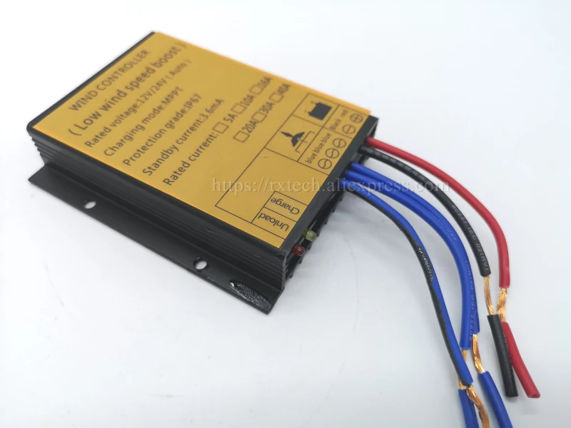 400 Вт MPPT Контроллер заряда для 100-400W ветряной генератор 12 v/24 v Авто различить