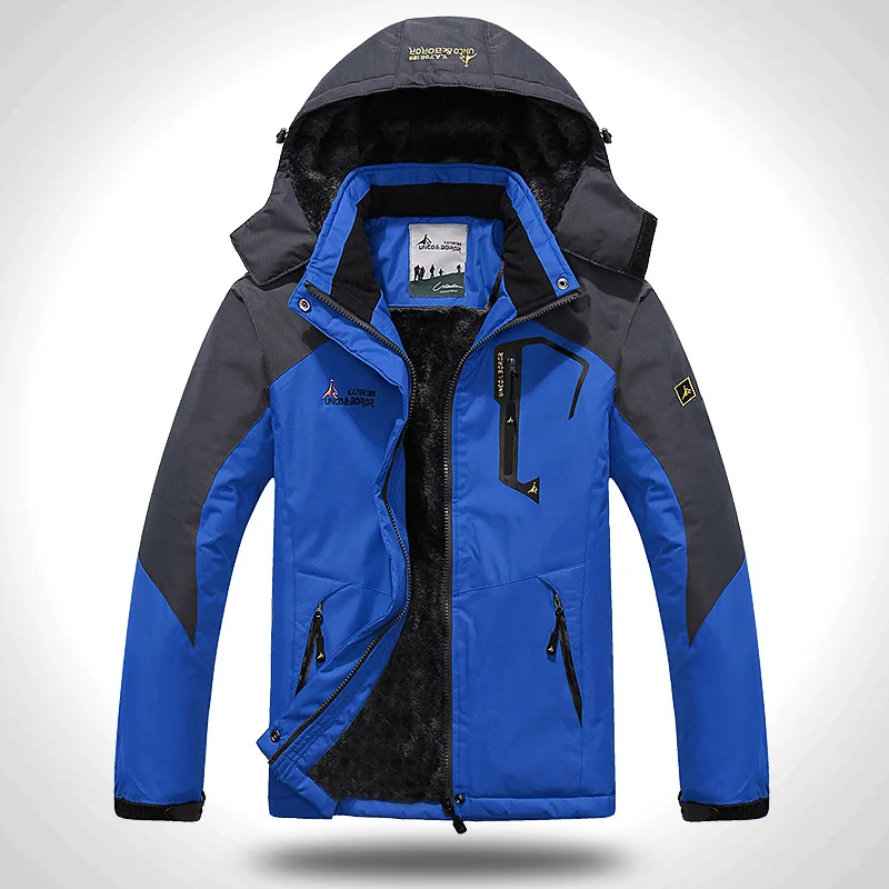 Jaqueta de Esqui à Prova Água de Montanha Masculina à Prova Caminhadas para Baixo Dwindproof Vento Chuva Jaquetas Inverno Neve Snowboard Calor Térmico Cabolsa Terno 16 jaquetas inverno neve snowboard calor térmico casaco caminhadas para baixo terno
