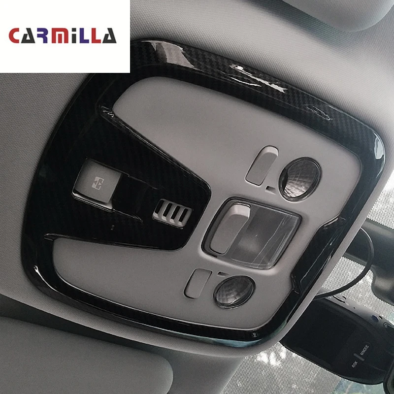 

2Pcs/Set Car Reading Lights Cover Fit for Peugeot 308 308s 408 2016 - 2019 Front Back Reading Lamps Trim Sticker Accessiories