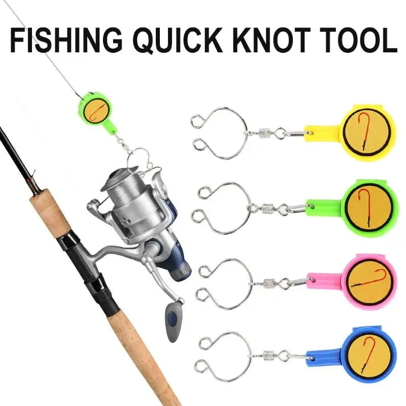 

1pc Fishhook Storage Box ABS Fishing Quick Knot Tool Fast Tie Nail Knotter Cutter Fishing Device Fishing Tackle 2019