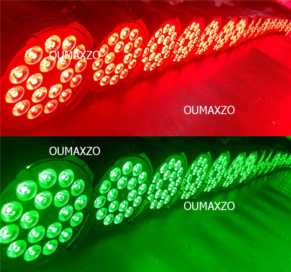 10 шт./лот номинальной привели 18x15 Вт RGBWA 5IN1 LED PAR света 18 шт. 5in1 RGBAW Номинальной Света LED крытый сцены DJ оборудования par led