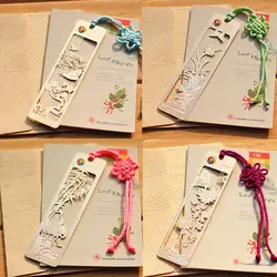 Золотая Книга Марка Изысканный китайский стиль Закладка 18 К с позолотой закладки подарок цветка сливы Орхидея Бамбук Закладка хризантемы