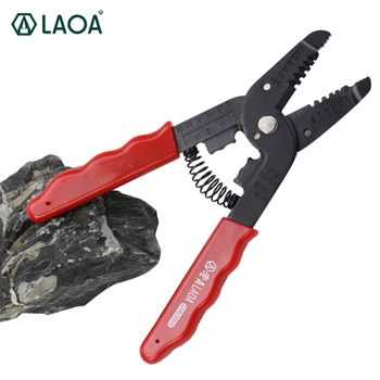 

LAOA 7 in 1 Multifunction Wire Stripper Cable Cutter Crimping Pliers Electric Wire Shearing Cutting Hand Tool