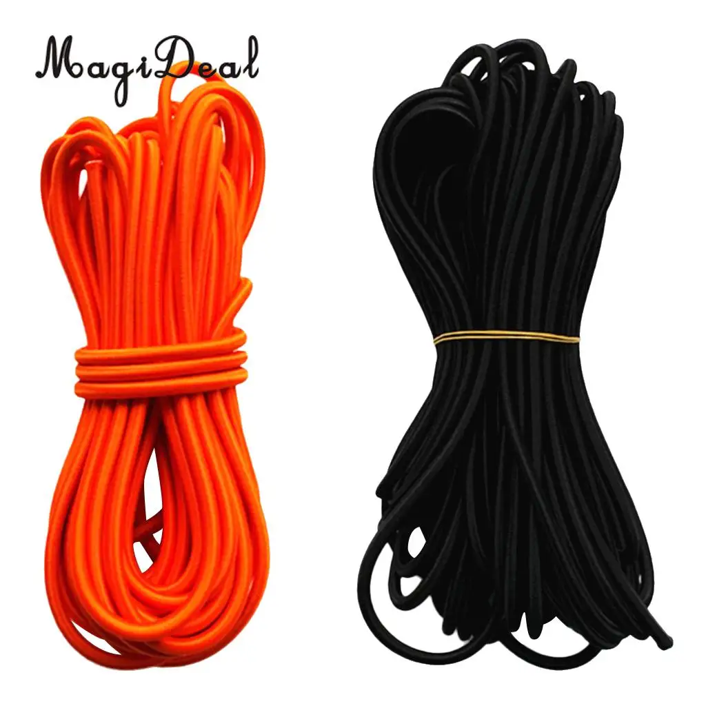 

MagiDeal Multiuse Rubber Strong Elastic Bungee Cord Rope for Tent Canopy Awning Outdoor Camping