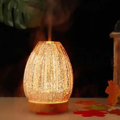 

New creative 3d aromatherapy machine ultrasonic humidifier, household silent hydration purification aromatherapy diffuser100ml
