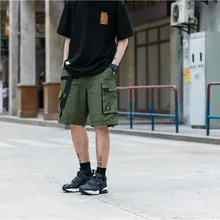 Новые летние повседневные шорты-карго с карманами длиной до колен