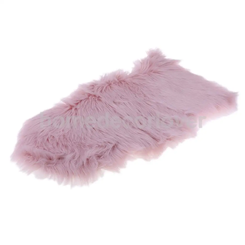 40x60cm Sheepskin Fluffy Skin Faux Fur Fake Rug Mat Rugs For Living Room Bedroom Sofa Floor 