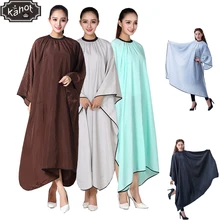 Профессиональная накидка для укладки волос, водостойкая накидка для стрижки волос для взрослых