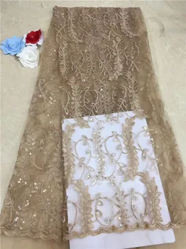 

2019 High Quality African Laces Embroidery Fabrics / Royal Blue 3D flower stone Beads African Net Swiss Lace Fabric White green