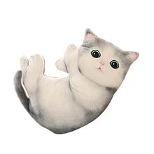 Cute Cat Stuffed Animals Plush Toys Pillow Kawaii Plush Oyuncak Bebek Soft Toy Simulation Jouet Enfant Dolls For Girls 60G0661