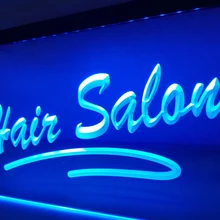 LB561-Парикмахерская Script Cut открытый светодиодный неоновый свет вывеска домашний декор ремесла