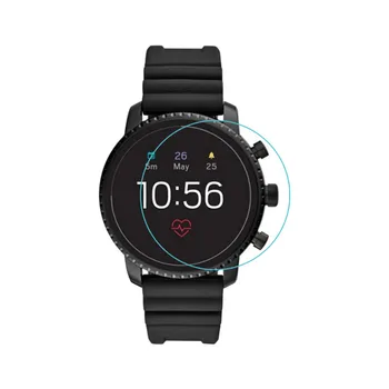 

3PC Smart Watch Tempered Glass Screen Protection Film Suit For Fossil Gen 4 Q Venture HR Coverage Ransparent Screen Protector