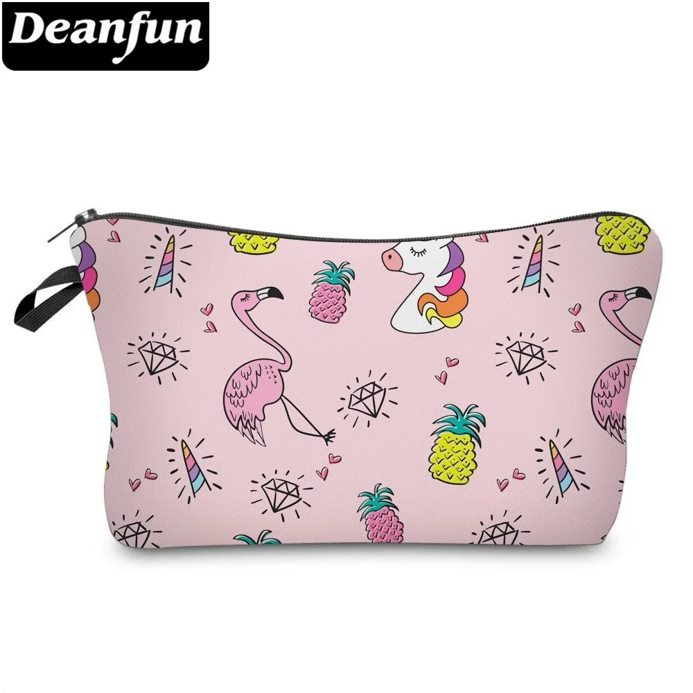 Косметичка Deanfun с единорогом водонепроницаемая сумка для косметики рисунком