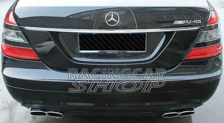 AMG глушитель выхлопной трубы наконечник 1 пара для Mercedes Benz W221 S550 S63 S65 05-12 M111W