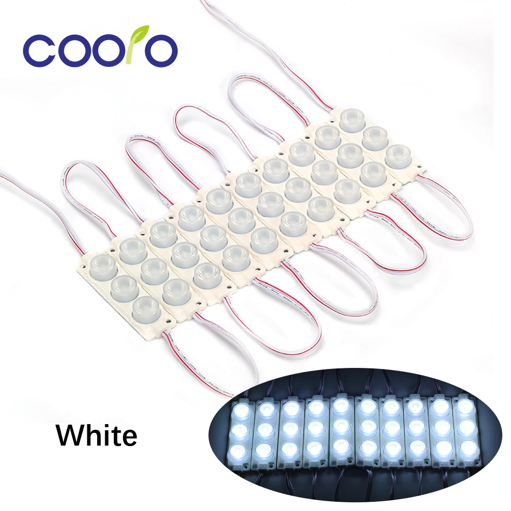 LED Module DC12V 3030 Advertisement Design LED Modules Super Bright Lighting 10PCS/Lot