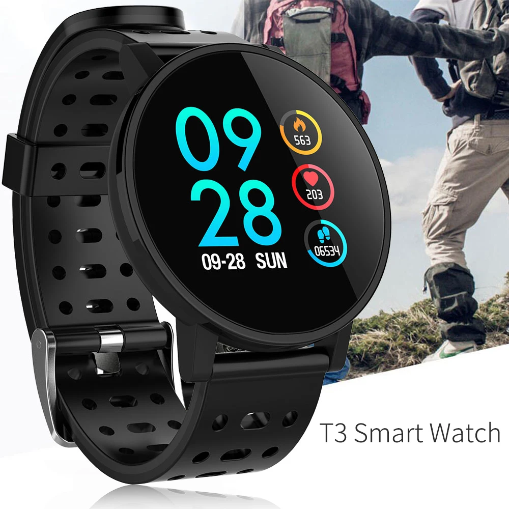 Смарт-часы Timethinker T3 мужские фитнес-браслет Reloj Hombre Q8 спортивные Relogio кровяное