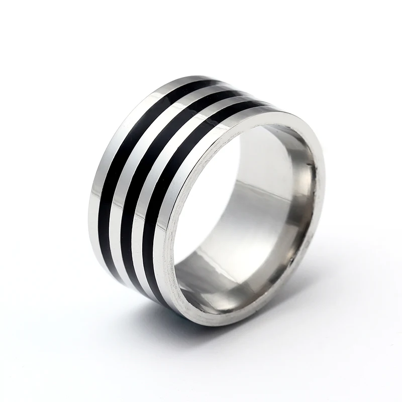 Stainless Steel Ring 10MM Wide for Woman And Man Valentine's Day gift