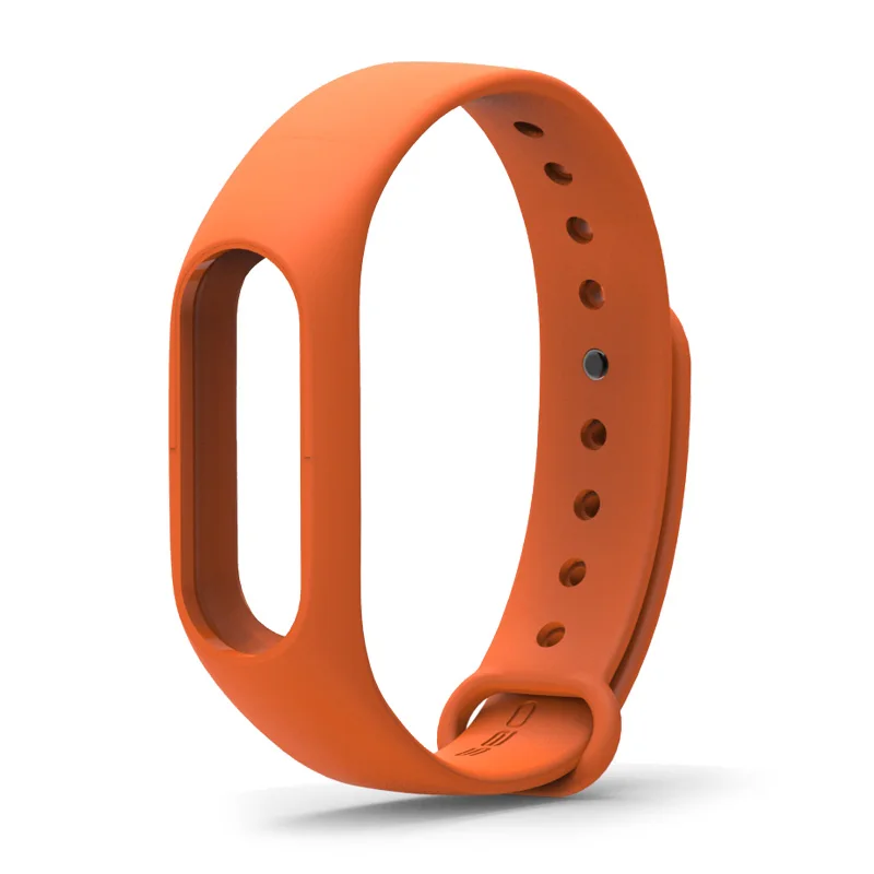 Силиконовый ремешок для Xiaomi Mi Band 2 оригинальный браслет mi аксессуары браслета