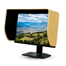 ILooker-24G 24 pulgadas de Oro Edición de Vídeo LED LCD Monitor Capucha Parasol Parasol para ASUS Dell HP Samsung LG Philips Viewsonic