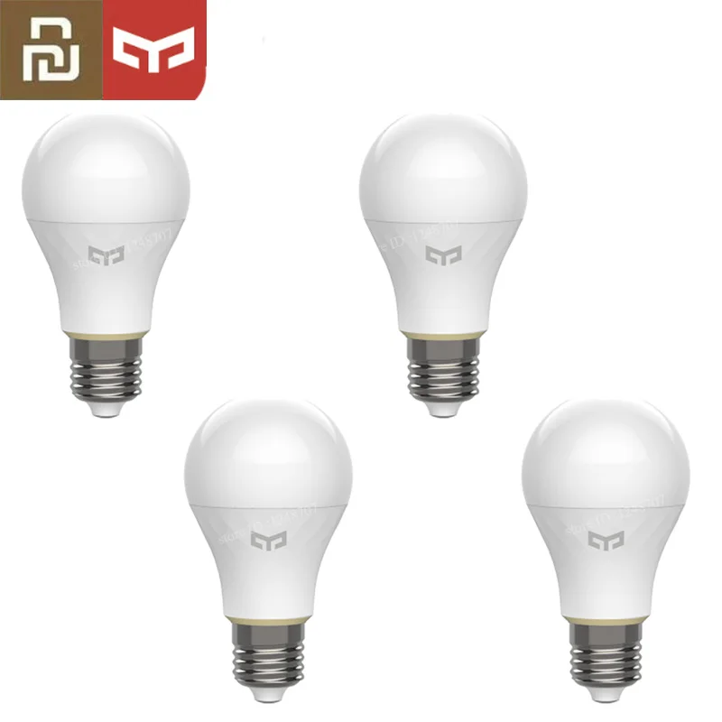 

4pcs Xiaomi Youpin Yeelight Smart Ball Bulb Smart E14 Bulb work with Yeelight Hub / Gateway Xiaomi Home APP