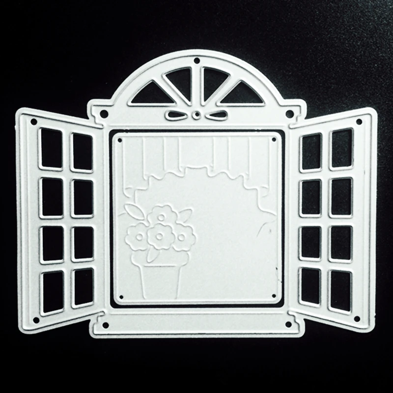 YLCD1614 Window Metal Cutting Dies For Scrapbooking Stencils DIY Album