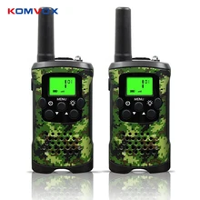 Portable Mini Kids Walkie Talkies Range up to 6km 8/20/22CH FRS/GMRS400-470MHZ Camo Two Way Radios Intercom Children Gifts