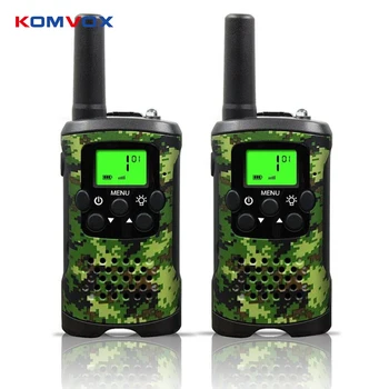 

Portable Mini Kids Walkie Talkies Range up to 6km 8/20/22CH FRS/GMRS400-470MHZ Camo Two Way Radios Intercom Children Gifts