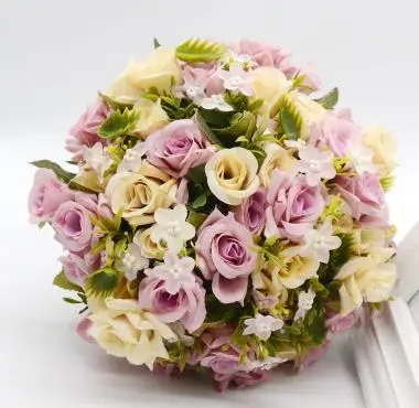 Свадебные аксессуары свадебный букет невесты романтический свадебный букет невесты - Цвет: picture