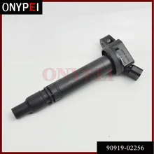 Высокое качество катушка зажигания 90919-02256 для Toyota Camry Highlander Venza Scion tC Lexus IS350 9091902256 90919-A2005 UF-630