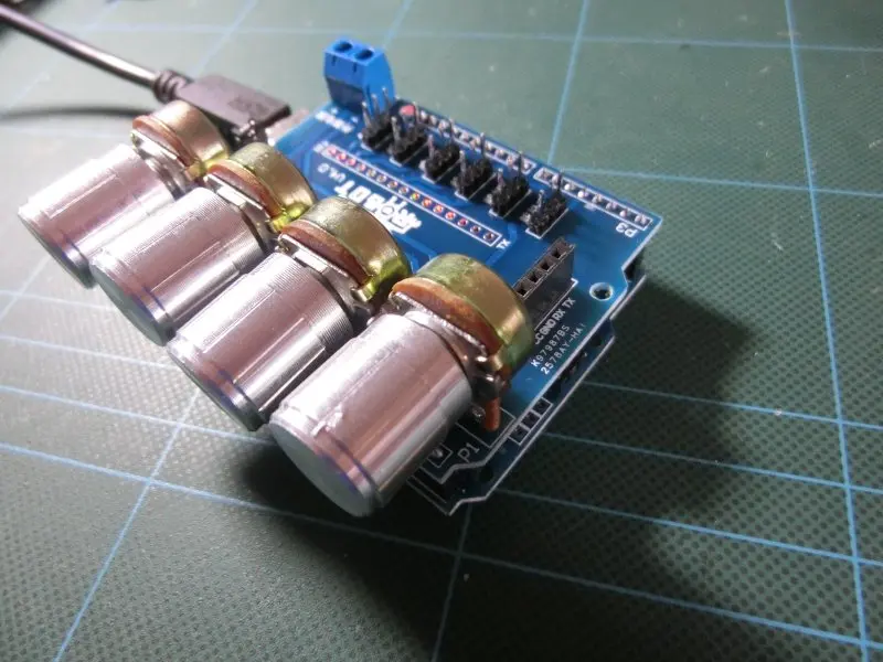 Акриловый самодельный робот рука коготь комплект arduino 4DOF игрушки механический