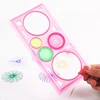 2 PCS Spirograph Multifunctional Geometric Ruler Drafting Tools Stationery Students Office Supplies ► Photo 2/6