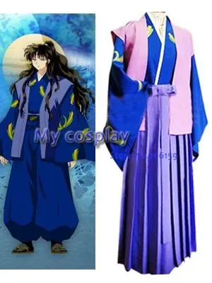

Anime InuYasha Naraku Men's cosplay kimono clothing Japanese anime costume Halloween Party Costume Free shipping