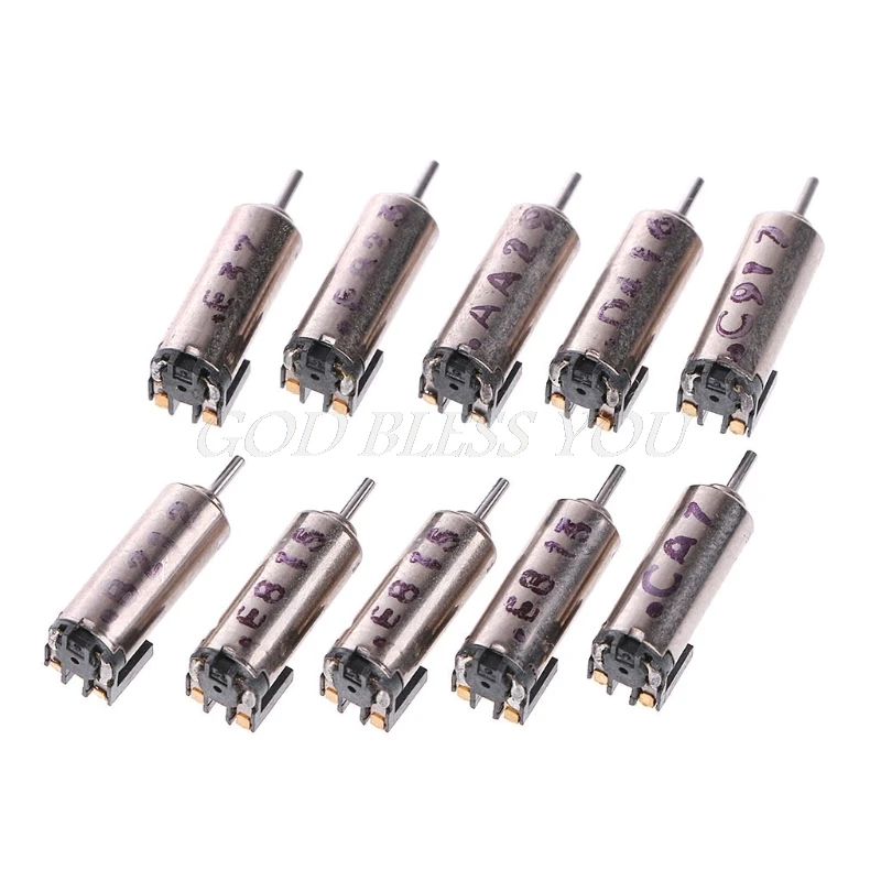 

10PCS Super Mini Gear DC Motors Micro Direct-current Machine DIY Circuit Making Parts
